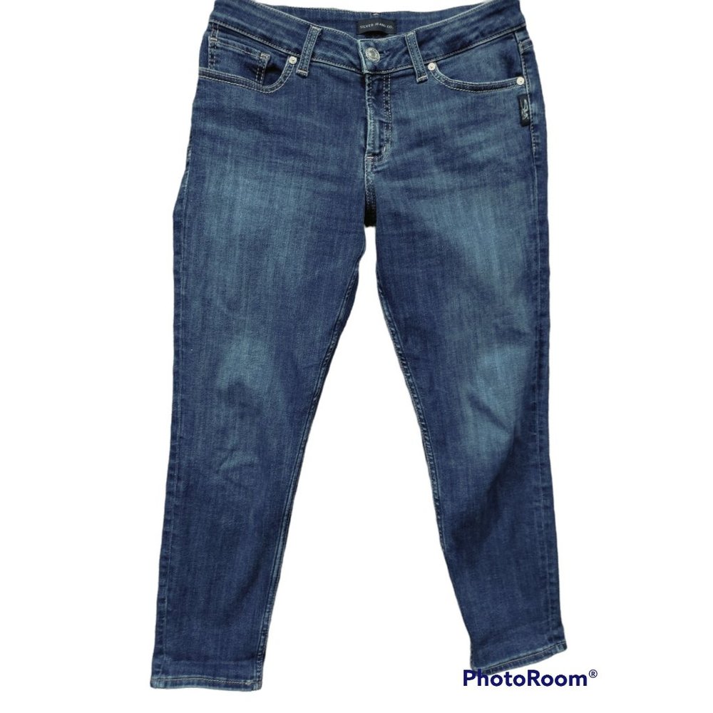 Women's size 29/25 Suki Skinny Crop Jeans by Silver Jeans Company